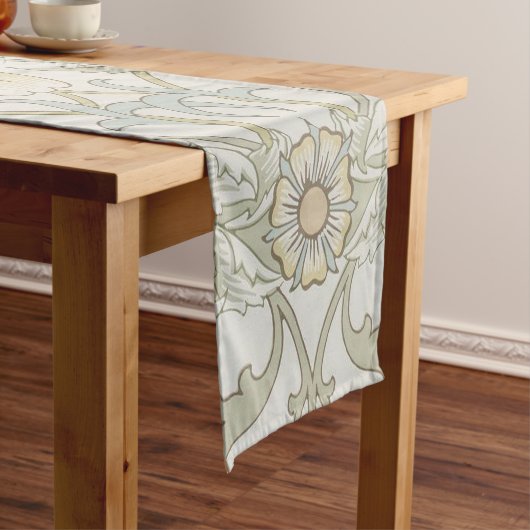 William Morris Floral Table Runner Korte Tafelloper (Voorbeeld)