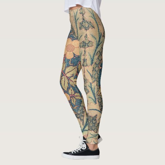 William Morris FLORAL TEXTIEL ONTWERP LEGGINGS (Links)