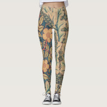 William Morris FLORAL TEXTIEL ONTWERP LEGGINGS