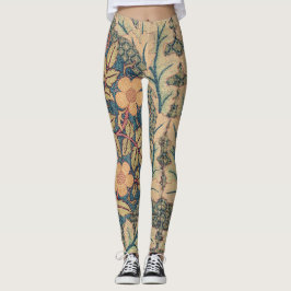 William Morris FLORAL TEXTIEL ONTWERP LEGGINGS