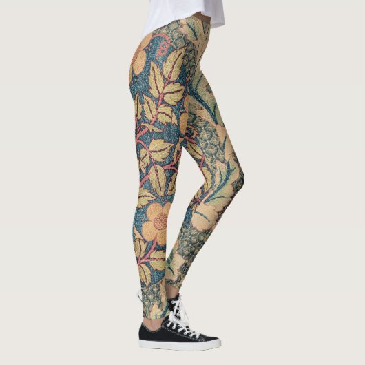 William Morris FLORAL TEXTIEL ONTWERP LEGGINGS (Rechts)