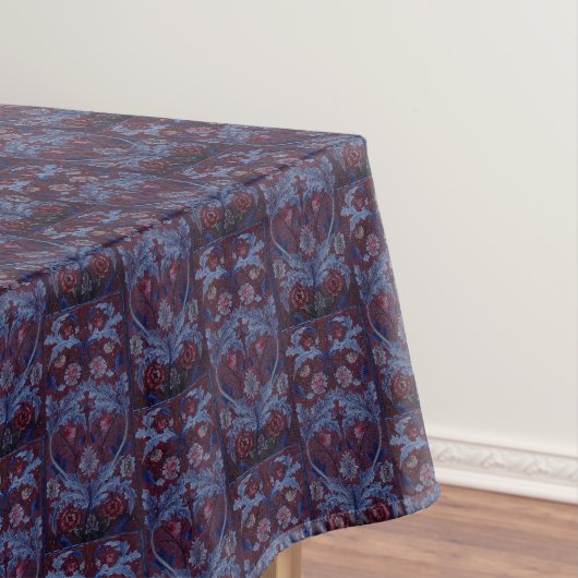 William Morris Floral Textile Embroidery Tafelkleed (Voorbeeld)