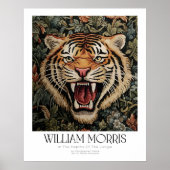 William Morris  Floral Tiger Poster (Voorkant)