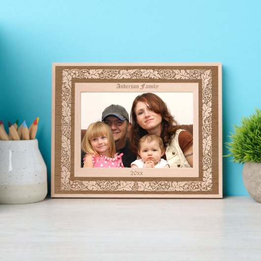 William Morris Floral Vine Kelmscott Border Gegraveerde Lijstjes