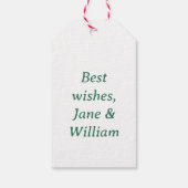 William Morris Floral Wallpaper Cadeaulabel (Achterkant)