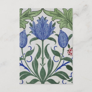William Morris - Floral Wallpaper Design Informatiekaartje