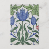William Morris - Floral Wallpaper Design Informatiekaartje (Voorkant)