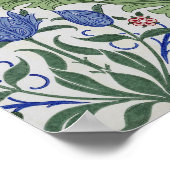 William Morris - Floral Wallpaper Design Poster (Hoek)