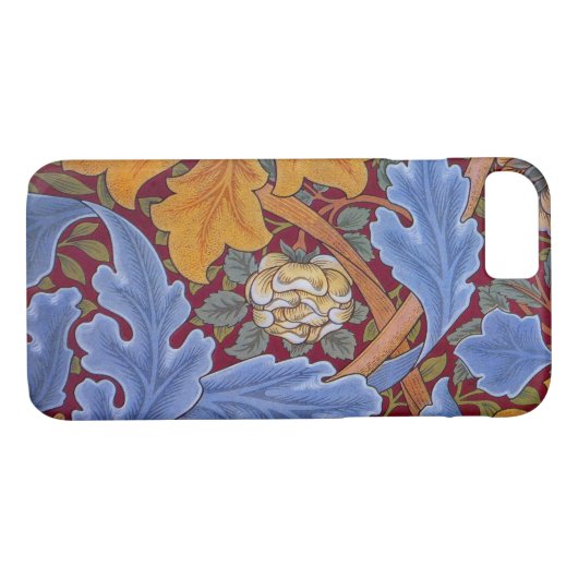 William Morris Floral Wallpaper Pattern Case-Mate iPhone Case (Achterkant (Horizontaal))