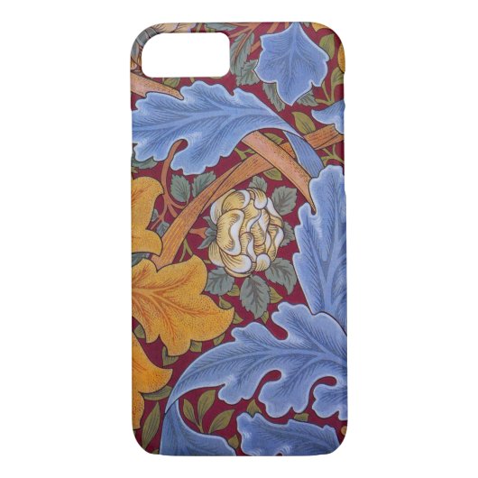 William Morris Floral Wallpaper Pattern Case-Mate iPhone Case (Achterkant)
