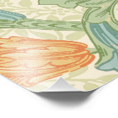 William Morris floral wallpaper Single stem CC1136 Foto Afdruk (Hoek)