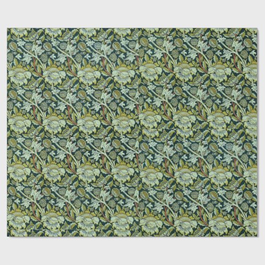  William Morris Floral Wey Pattern Cadeaupapier (Vlak)
