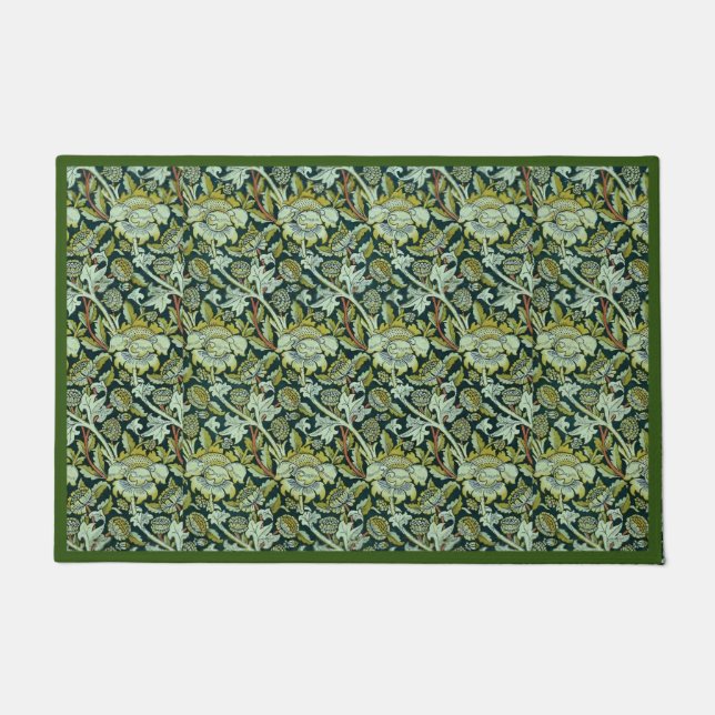  William Morris Floral Wey Pattern Deurmat (Voorkant)