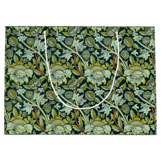  William Morris Floral Wey Pattern Groot Cadeauzakje (Voorkant)