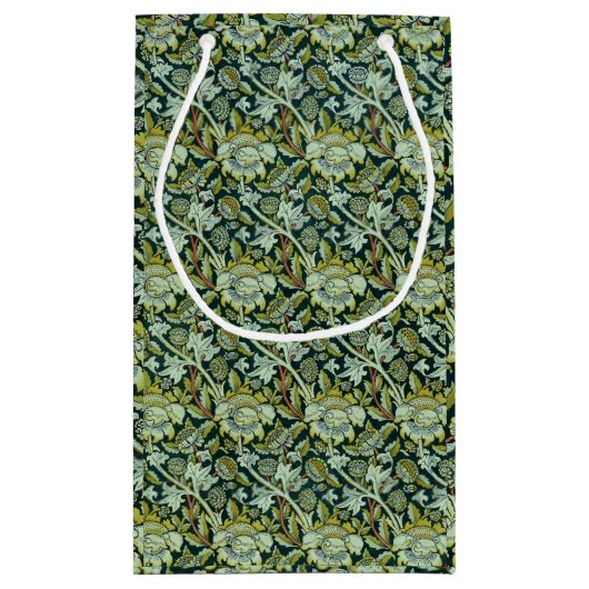 William Morris Floral Wey Pattern Klein Cadeauzakje (Achterkant)