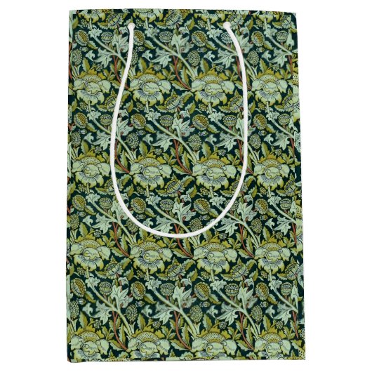 William Morris Floral Wey Pattern Medium Cadeauzakje (Voorkant)