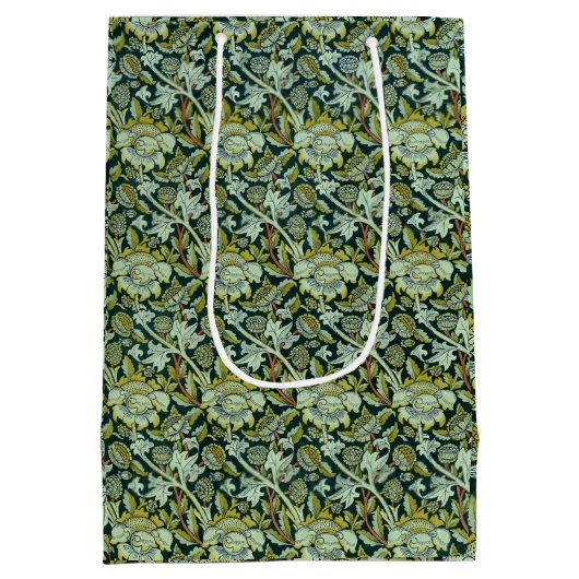  William Morris Floral Wey Pattern Medium Cadeauzakje (Achterkant)