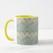 William Morris Floral Yellow Blue Garden Mok (Links)
