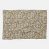 William Morris Floral Yellow Green Vine Theedoek (Horizontaal)