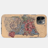 William Morris FLOWER DESIGN CASE MATE TELEFOON CA (Achterkant (horizontaal))