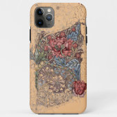 William Morris FLOWER DESIGN CASE MATE TELEFOON CA (Achterkant)