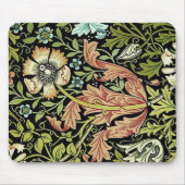 William Morris Flower Design Mousepad Muismat (Voorkant)