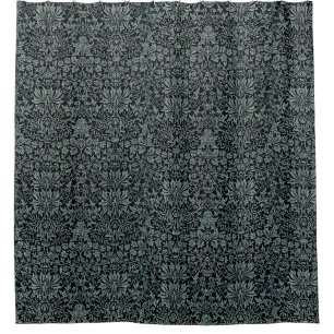 William Morris Flower Garden Douchegordijn