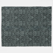  William Morris Flower Garden Fleece Deken (Voorkant (Horizontaal))