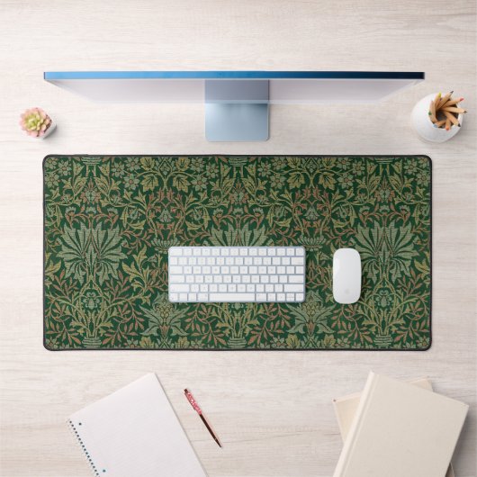William Morris Flower Garden-Greens Bureaumat (Kantoor 1)