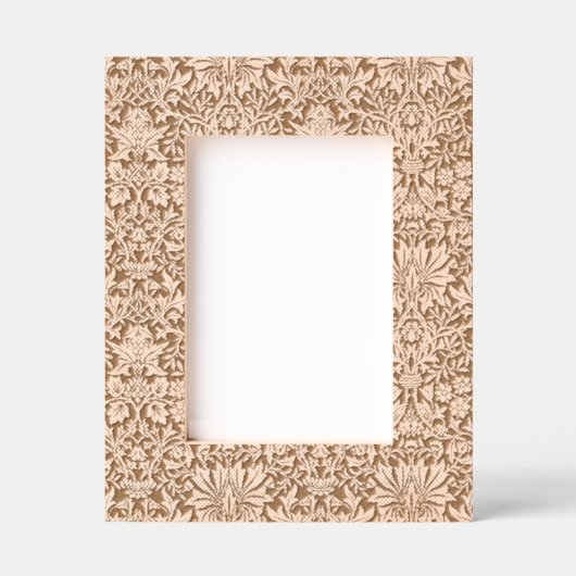 William Morris Flower Garden-Greens Gegraveerde Lijstjes (Voorkant)