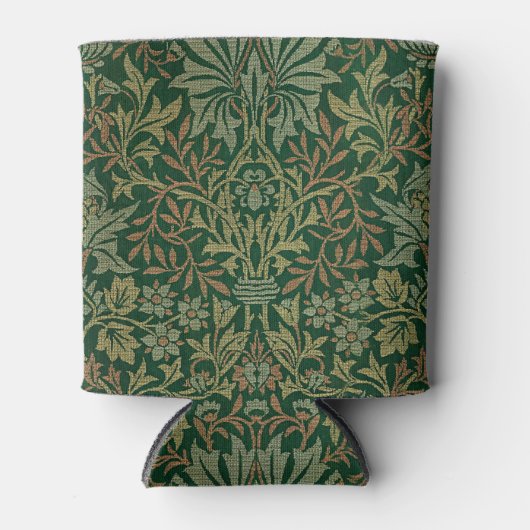 William Morris Flower Garden-Groene Blikjeskoeler (Voorkant)