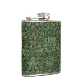 William Morris Flower Garden-Groene tuinen Heupfles (Rechts)