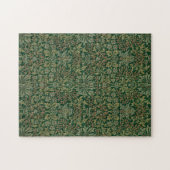 William Morris Flower Garden-Groene tuinen Legpuzzel (Horizontaal)