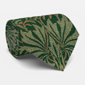 William Morris Flower Garden-Groene tuinen Stropdas (Opgerold)