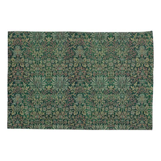  William Morris Flower Garden Kussensloop (Achterkant-Links)