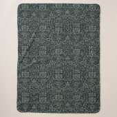 William Morris Flower Garden Sherpa Deken (Voorkant)