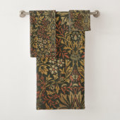 William Morris Flower Garden Tapestry Bad Handdoek (Insitu)