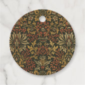 William Morris Flower Garden Tapestry Bedankjes Labels (Voorkant)