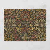William Morris Flower Garden Tapestry Briefkaart (Achterkant)