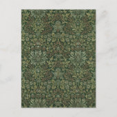 William Morris Flower Garden Tapestry Classic Briefkaart (Voorkant)