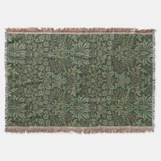 William Morris Flower Garden Tapestry Classic Deken (Voorkant)