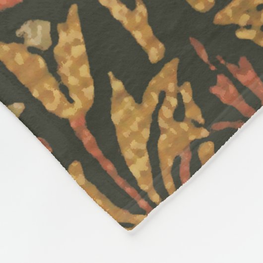 William Morris Flower Garden Tapestry Fleece Deken (Hoek)