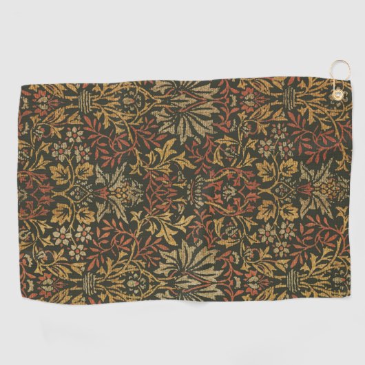 William Morris Flower Garden Tapestry Golfhanddoek (Horizontaal)