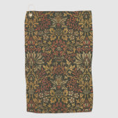 William Morris Flower Garden Tapestry Golfhanddoek (Voorkant)
