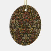 William Morris Flower Garden Tapestry Keramisch Ornament (Rechts)