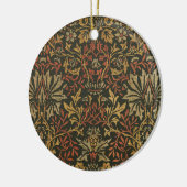 William Morris Flower Garden Tapestry Keramisch Ornament (Links)