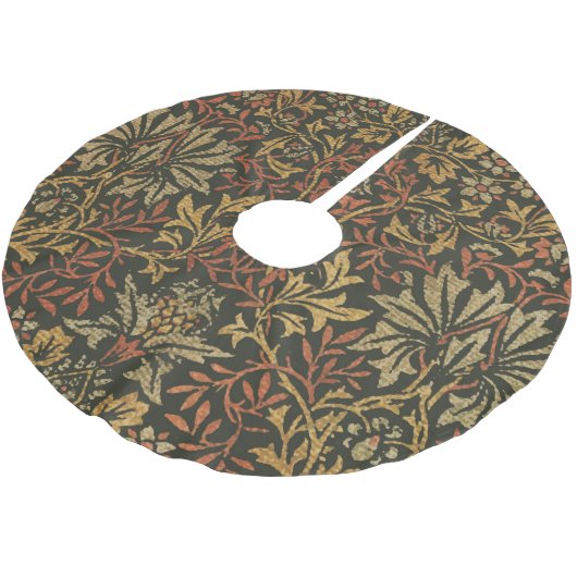 William Morris Flower Garden Tapestry Kerstboom Rok (Gekanteld)