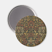 William Morris Flower Garden Tapestry Magneet (Voorkant / Achterkant)