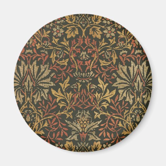 William Morris Flower Garden Tapestry Magneet (Voorkant)