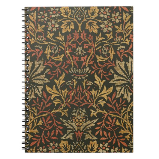 William Morris Flower Garden Tapestry Notitieboek (Voorkant)